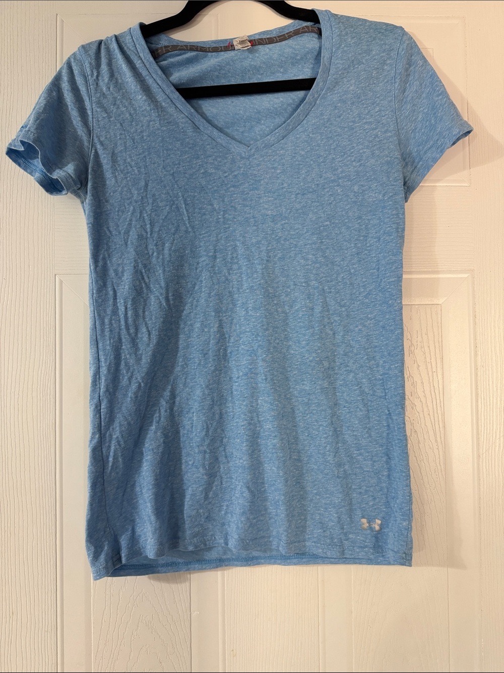 Under Armour Light Blue V-Neck Women’s Performance Tee